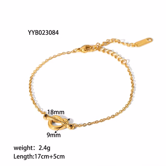 Rosenkranz Großhandel Edelstahl 18K Gold Anhänger Charm Schmetterling geschichtete Damen Halskette